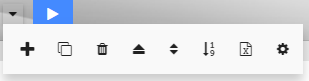 Settings Arrow Menu